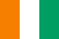 Côte d'Ivoire (Ivory Coast) flag